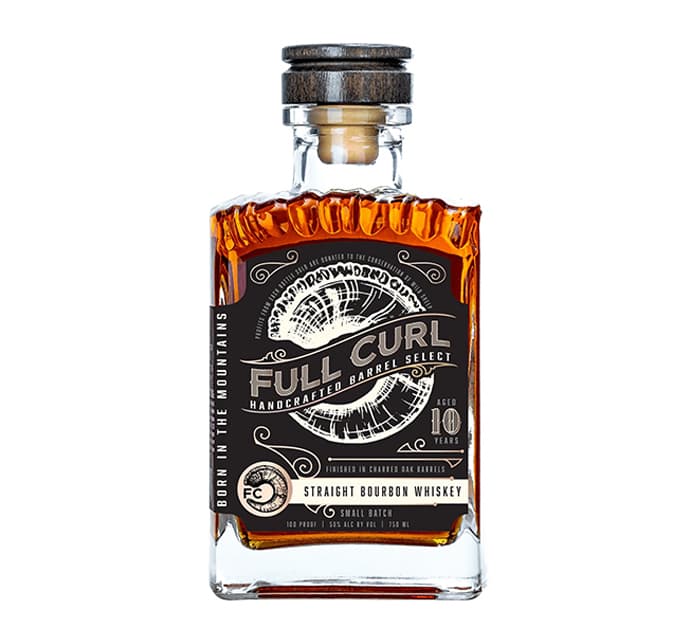Full Curl 10 Year Straight Bourbon